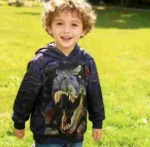 Bulk Clearance About 1700 Pieces Kids Solid Color Hooded Sweatshirts With Pockets - Image 6