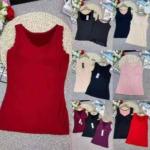 290 Pieces Fleece Lined Thermal Stretchy Fitted Warm Inner Vests Stock Clearance Wholesale - Image 1