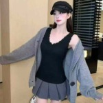 290 Pieces Fleece Lined Thermal Stretchy Fitted Warm Inner Vests Stock Clearance Wholesale - Image 6