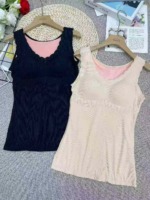 290 Pieces Fleece Lined Thermal Stretchy Fitted Warm Inner Vests Stock Clearance Wholesale - Image 2