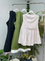 Clearance Bulk Stock: 203 Pieces Mixed Sizes (S-2XL) Dresses Wholesale at 4.6 CNY per piece - Image 3