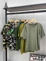 Brand New Kids Camouflage Tops, 570 Pieces, Sizes 120-180, Individual Packing, Wholesale Clearance - Image 9