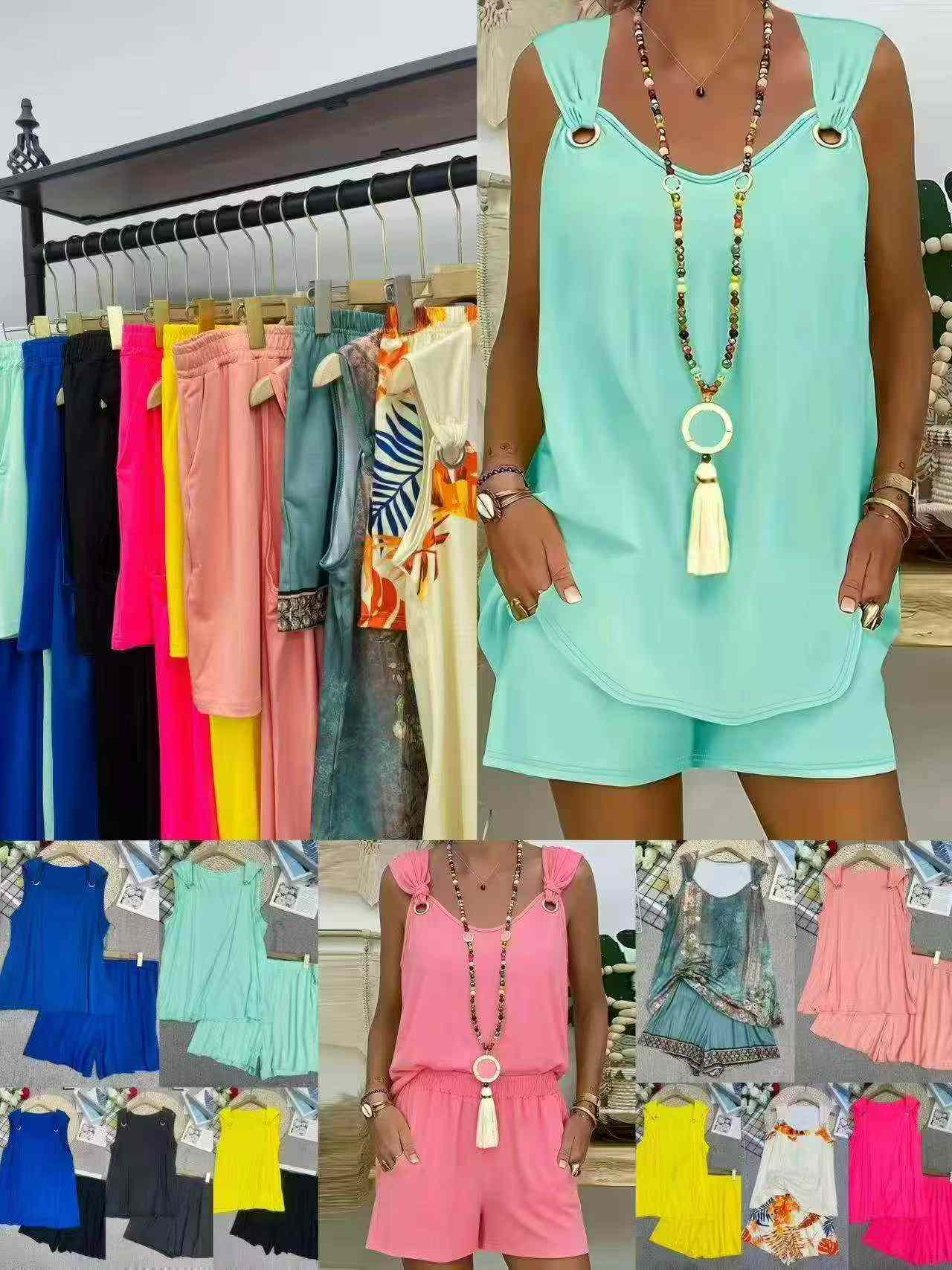 Clearance Wholesale Matching Clothing Sets, Total 188 Sets, Sizes M to 5XL, Individual Packing - Image 2