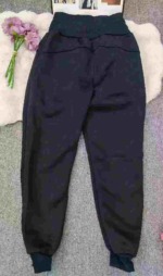 106 Pcs Women's Ribbed Sherpa Fleece Sweatpants Bulk Clearance Stock Wholesale - Image 6