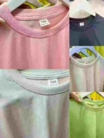 900 Pieces Unisex Older Kids 95% Cotton Plain T-Shirts Bulk Stock For Wholesale - Image 5