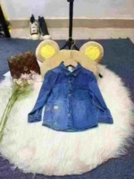 Branded Kids Denim Jackets 180 Pieces, Sizes 100-150, Thick & Thin Available, Individual Packing Bulk Clearance - Image 6
