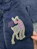 1840 Pcs Kids Thickened Thermal Lined Denim Jeans Wholesale Chinese Clothing Stock Lots - Image 3