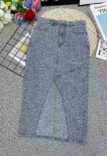 225 Pieces Assorted Sizes Denim Skirts Clearance Stock Wholesale Export - Image 9