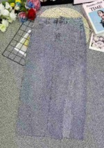 225 Pieces Assorted Sizes Denim Skirts Clearance Stock Wholesale Export - Image 8