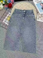 225 Pieces Assorted Sizes Denim Skirts Clearance Stock Wholesale Export - Image 4