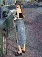 225 Pieces Assorted Sizes Denim Skirts Clearance Stock Wholesale Export - Image 3