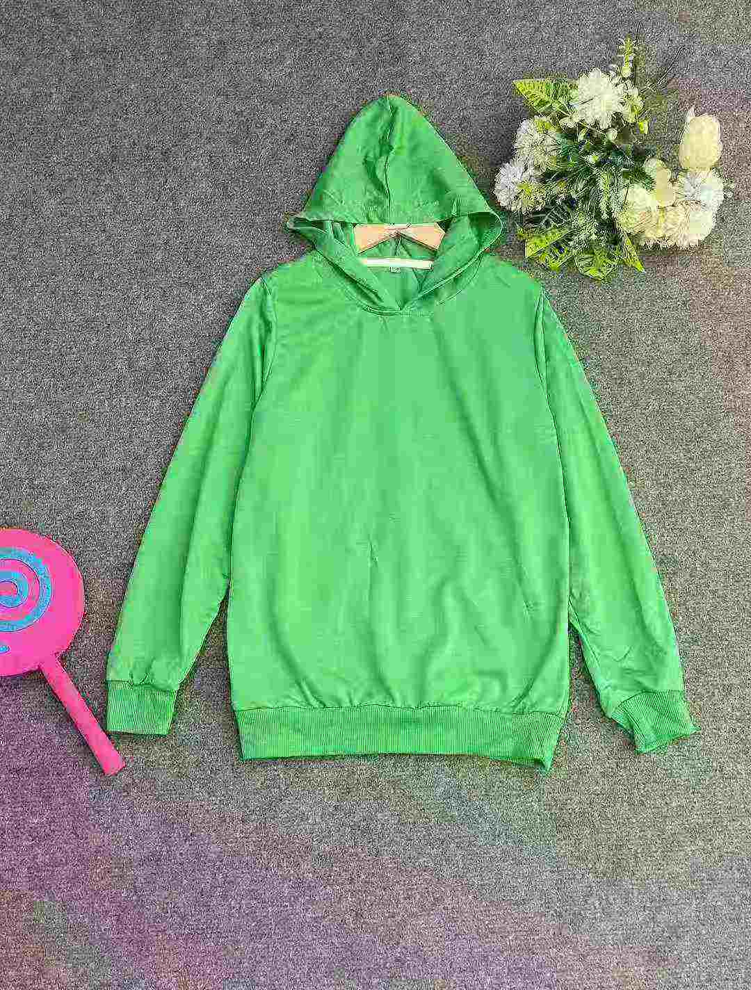 310 Pieces Kids Cotton Pullover Hoodies | Warehouse Clearance Bulk Stock for Wholesale Export - Image 1