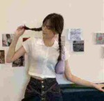 55 Pieces Cotton Sexy POLO Collar Short Sleeve T-Shirts Stock Clearance Wholesale - Image 5