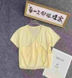 158 Pieces Cotton Sexy Tie Design Short Sleeve T-Shirts Bulk Stock Wholesale - Image 9