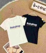 192 Pieces Women's Pure Cotton Printed Short Sleeve T-Shirts (S-XL) Individual Packing Stock Lot - Image 8