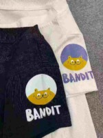 192 Pieces Women's Pure Cotton Printed Short Sleeve T-Shirts (S-XL) Individual Packing Stock Lot - Image 4