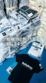 192 Pieces Women's Pure Cotton Printed Short Sleeve T-Shirts (S-XL) Individual Packing Stock Lot - Image 2