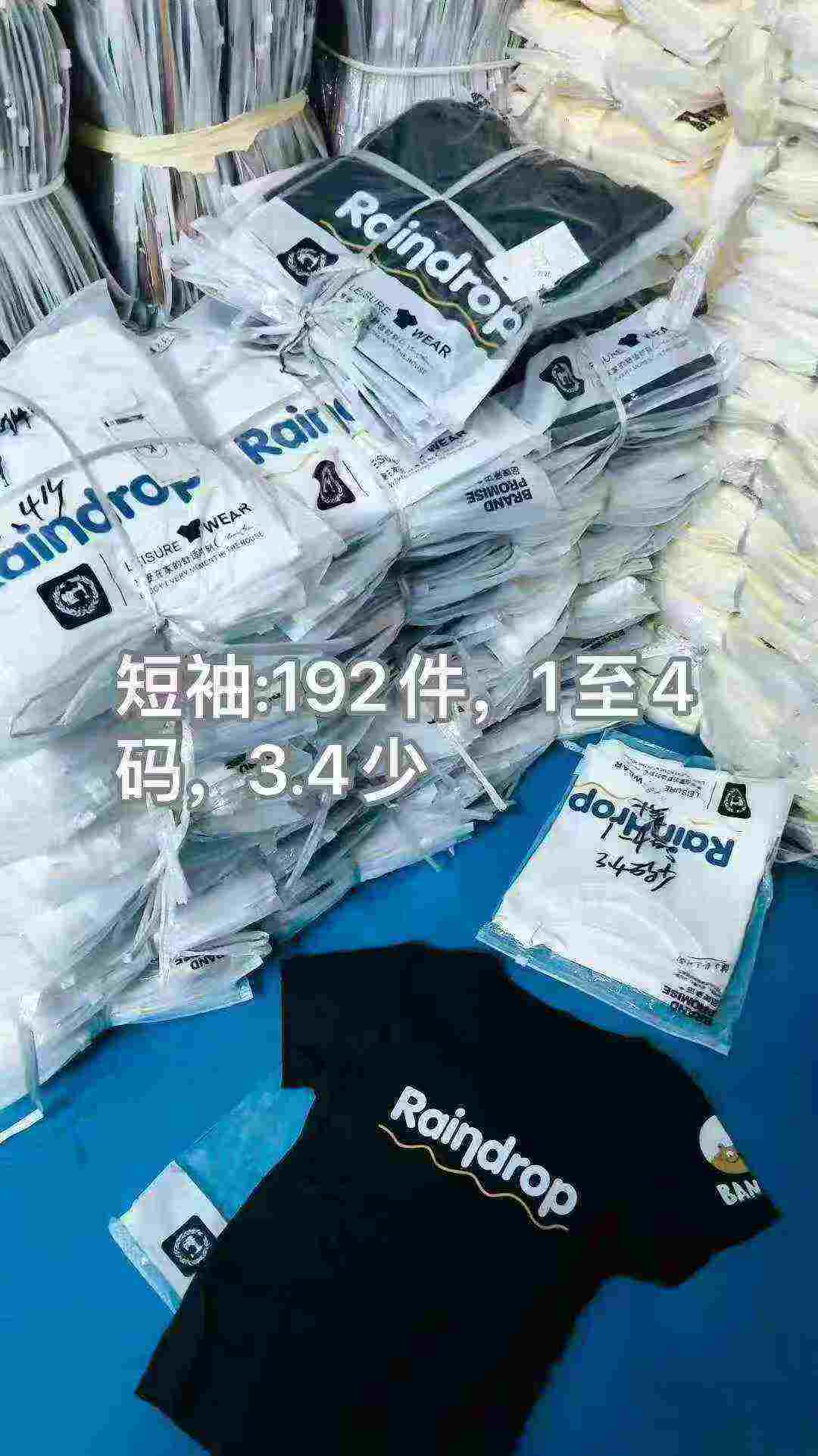 192 Pieces Women's Pure Cotton Printed Short Sleeve T-Shirts (S-XL) Individual Packing Stock Lot - Image 2