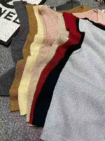 Summer New Niche Premium Tencel Linen V-neck Knit Tank Top - 299 Pieces Bulk Stock Wholesale - Image 2