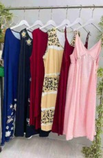 425 Pcs Mixed Sizes Foreign Trade Style Dresses Clearance Stock Wholesale - Image 3