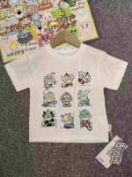 342 Pieces Miduo Brand High Quality Kids 100% Cotton Crew Neck T-Shirts Stock Lot, Complete Sizes With Hangtags - Image 9