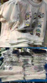 342 Pieces Miduo Brand High Quality Kids 100% Cotton Crew Neck T-Shirts Stock Lot, Complete Sizes With Hangtags - Image 2