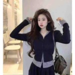 Stylish Ice Silk Bow Sexy Women's Long Sleeve Tops, 440 Pieces Total Wholesale Stock Lot - Image 3