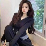 Stylish Ice Silk Bow Sexy Women's Long Sleeve Tops, 440 Pieces Total Wholesale Stock Lot - Image 2