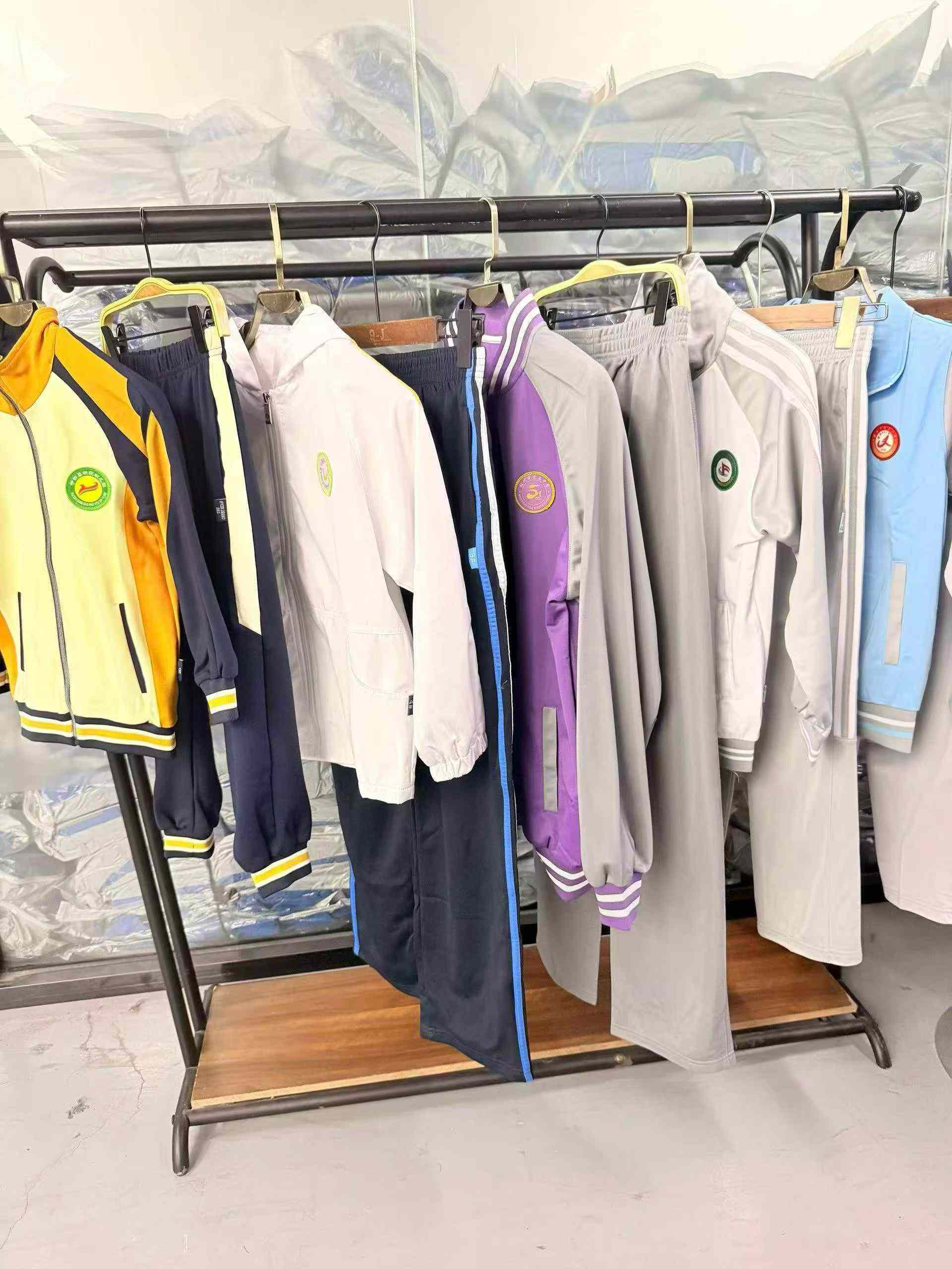 New Autumn School Uniform Sport Tracksuits, Size 120-185, Around 3880 Pieces Bulk Stock Clearance - Image 1