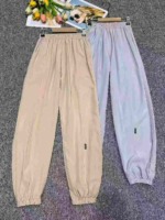 Summer Ice Silk Unisex Big Kids Casual Jogger Pants, 3 Colors, Size 130-170, Total 1067PCS Bulk Clearance - Image 7