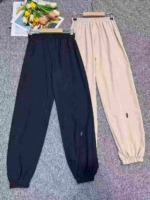 Summer Ice Silk Unisex Big Kids Casual Jogger Pants, 3 Colors, Size 130-170, Total 1067PCS Bulk Clearance - Image 6