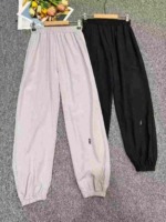 Summer Ice Silk Unisex Big Kids Casual Jogger Pants, 3 Colors, Size 130-170, Total 1067PCS Bulk Clearance - Image 5