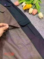 Clearance Bulk Unisex Big Kids Cotton Multi-pocket Wide Leg Cargo Sports Pants, Total 1622 Pieces - Image 3