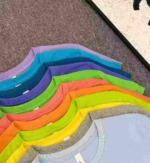 491 Pieces 220GSM Cotton Letter Printed Y2K T-Shirts, Full Clearance, Individual Packing, Sizes S-6XL Bulk Wholesale - Image 4