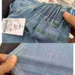 Elastic High Waist Loose Stretch Harem Dad Jeans, 2 Colors, 70 Pieces Total, Sizes 26-34, Individual Packing - Image 2