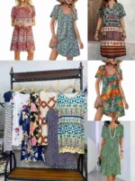 Wholesale Clearance Assorted Dresses - Total 5179 Pieces Sizes S to 2XL - Image 4