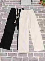 1250 Pieces Women's Fall Winter High Waist Wide Leg Casual Pants Size S-2XL Stock Lots Wholesale Export - Image 8