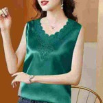 Summer Fashion Lace Spliced V-neck Sexy Women Cami Tanks, Total 712 Pieces, Bulk Wholesale Stock For Export - Image 8