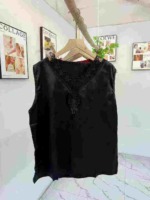 Summer Fashion Lace Spliced V-neck Sexy Women Cami Tanks, Total 712 Pieces, Bulk Wholesale Stock For Export - Image 4