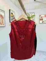 Summer Fashion Lace Spliced V-neck Sexy Women Cami Tanks, Total 712 Pieces, Bulk Wholesale Stock For Export - Image 3