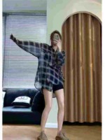 Casual Plaid Loose Long Sleeve Summer Sunscreen Shirts S-2XL 407 Pieces Bulk Stock Wholesale - Image 7