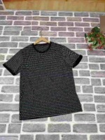 Clearance Bulk Stock 420 Pcs Men's Summer Striped Loose Crew Neck Short Sleeve T-Shirts Wholesale - Image 7