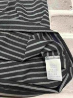 Clearance Bulk Stock 420 Pcs Men's Summer Striped Loose Crew Neck Short Sleeve T-Shirts Wholesale - Image 2