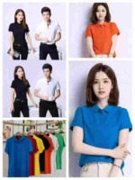 Clearance About 800 Pcs Women's 220GSM Combed Cotton Short Sleeve Polo Shirts - Image 2