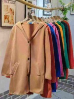 Clearance Women's Plus Size Long Hooded Open Cardigan Coat, Around 350 Pieces, Mixed Colors Bulk Stock - Image 5