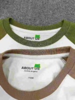 Bulk Wholesale 100 Pcs Kids Spring Autumn Contrast Raglan Long Sleeve Tops Cute Bear Logo Stock Lots - Image 2