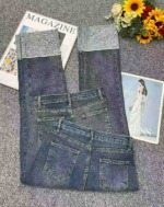 Spring Summer New High-stretch Retro Straight Cigarette Jeans 420 Pieces Stock Lot Wholesale - Image 9