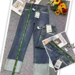 Spring Summer New High-stretch Retro Straight Cigarette Jeans 420 Pieces Stock Lot Wholesale - Image 7