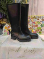 420 Pairs All Clear Sale: Taiwan Trendy Brand AIR SPACE Waterproof Thick-soled Mid & High Top Rain Boots - Image 5