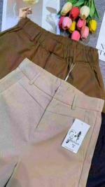 All Clear 9.5 CNY Each: Solid Casual Loose Shorts, Around 100 Pieces Wholesale Stock for Export - Image 8